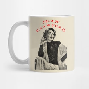 joan crawford visual art Mug